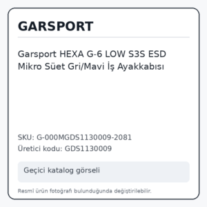 Garsport HEXA G-6 LOW S3S ESD Mikro Süet