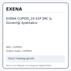 EXENA CUPIDO_20 S1P SRC İş Güvenliği Ayakkabısı
