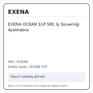 EXENA OCEAN S1P SRC İş Güvenliği Ayakkabısı