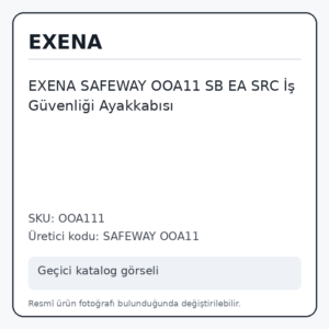 EXENA SAFEWAY OOA11 SB EA SRC İş Güvenliği Ayakkabısı