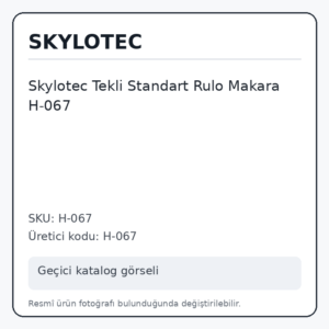 Skylotec Tekli Standart Rulo Makara H-067 Skylotec Tekli Standart Rulo Makara H-067