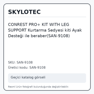 CONREST PRO+ KIT WITH  LEG SUPPORT  Kurtarma Sedyesi kiti Ayak Desteği ile beraber(SAN-9108)