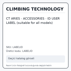 CT ARIES - ACCESSORIES - ID USER LABEL (suitable for all models) CT ARIES - ACCESSORIES - ID USER LABEL (suitable for all models)