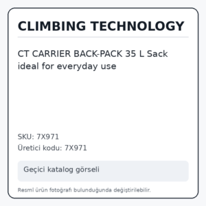 CT CARRIER BACK-PACK 35 L Sack ideal for everyday use