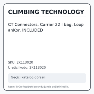 CT Connectors, Carrier 22 l bag, Loop anKor, INCLUDED