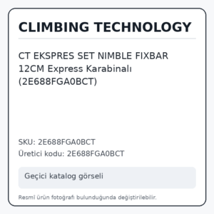 CT EKSPRES SET NIMBLE FIXBAR 12CM  Express Karabinalı (2E688FGA0BCT)