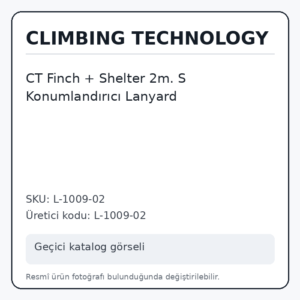 CT Finch + Shelter 2m. S Konumlandırıcı Lanyard