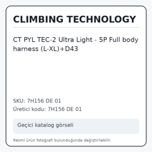 CT PYL TEC-2 Ultra Light - 5P Full body harness (L-XL)+D43