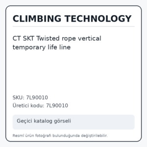 CT SKT Twisted rope vertical temporary life line