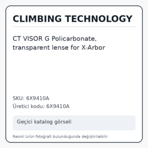 CT VISOR G Policarbonate, transparent lense for X-Arbor CT VISOR G Policarbonate, transparent lense for X-Arbor