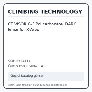 CT VISOR G-F Policarbonate, DARK lense for X-Arbor CT VISOR G-F Policarbonate, DARK lense for X-Arbor