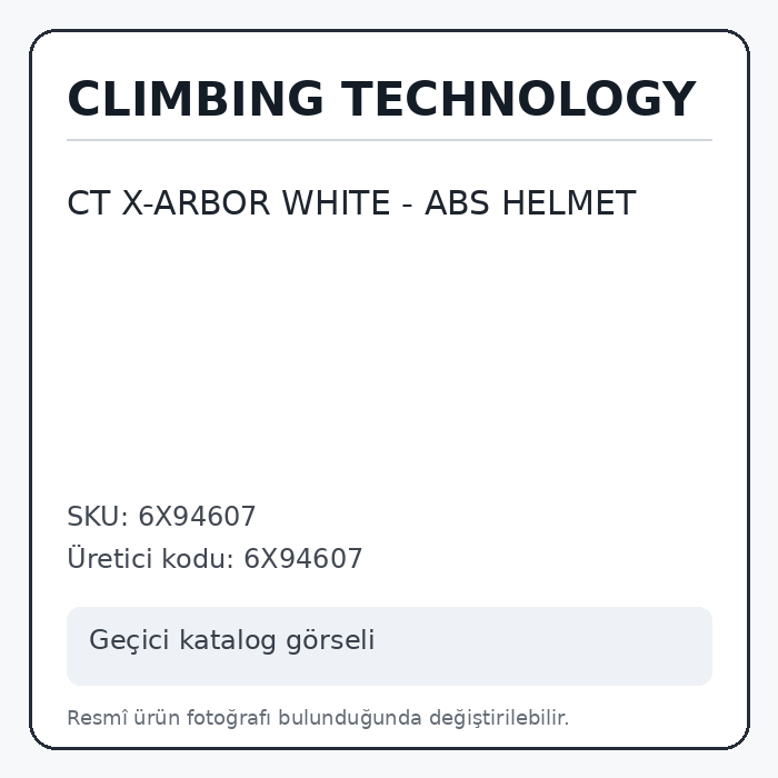 CT X-ARBOR WHITE - ABS HELMET CT X-ARBOR WHITE - ABS HELMET
