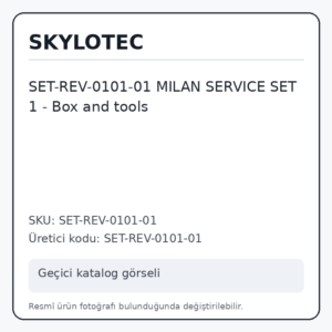 SET-REV-0101-01   MILAN SERVICE SET 1  - Box and tools