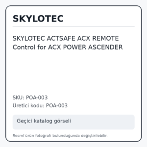 SKYLOTEC ACTSAFE ACX REMOTE Control for ACX POWER ASCENDER SKYLOTEC ACTSAFE ACX REMOTE Control for ACX POWER ASCENDER