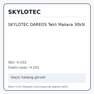 SKYLOTEC DAREOS Tekli Makara 30kN