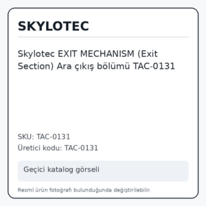 Skylotec EXIT MECHANISM (Exit Section) Ara çıkış bölümü  TAC-0131