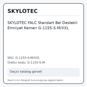 SKYLOTEC FALC Standart Bel Destekli Emniyet Kemeri G-1155-S-M/XXL