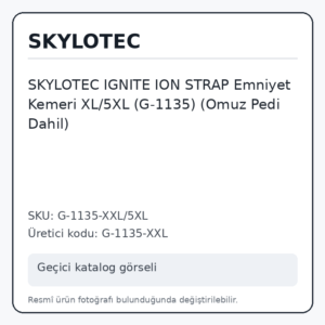 SKYLOTEC IGNITE ION STRAP Emniyet Kemeri XL/5XL (G-1135) (Omuz Pedi Dahil)
