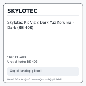 Skylotec Kit Vizix Dark Yüz Koruma - Dark (BE-408)