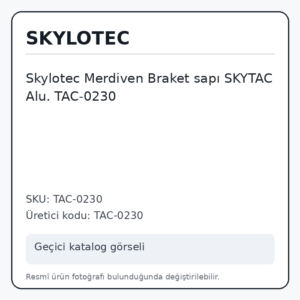 Skylotec Merdiven Braket sapı SKYTAC Alu. TAC-0230