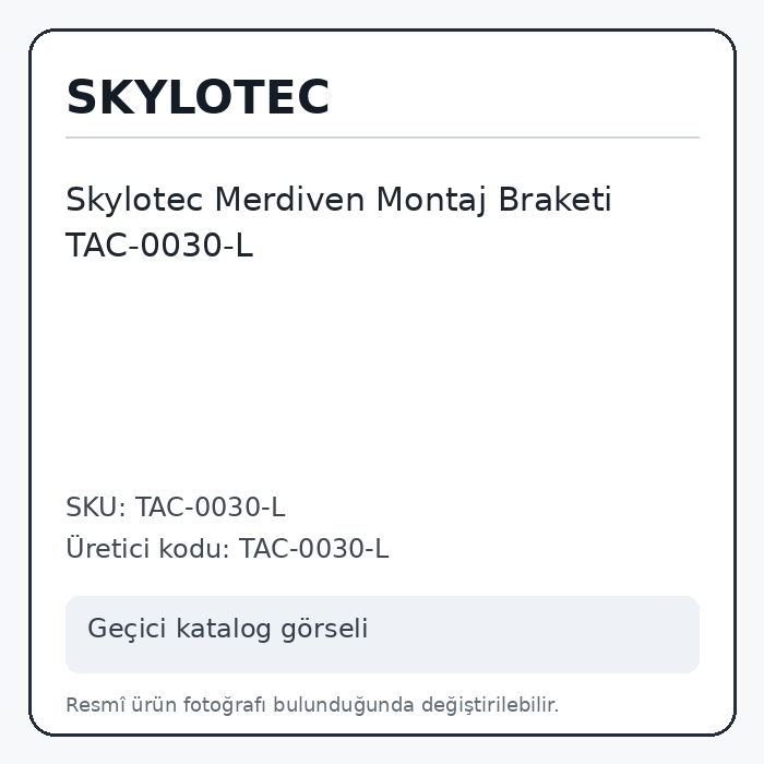 Skylotec Merdiven Montaj Braketi TAC-0030-L Skylotec Merdiven Montaj Braketi TAC-0030-L