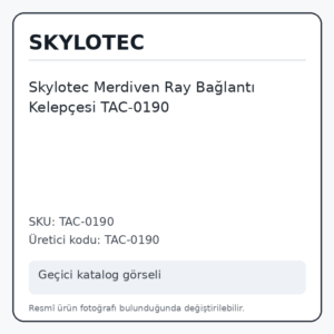 Skylotec Merdiven Ray Bağlantı Kelepçesi TAC-0190