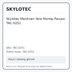 Skylotec Merdiven Yere Montaj Parçası TAC-0251