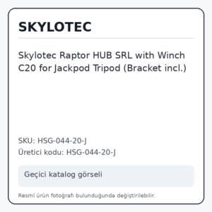 Skylotec Raptor HUB SRL with Winch C20 for Jackpod Tripod (Bracket incl.)