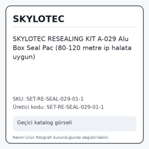 SKYLOTEC RESEALING KIT A-029 Alu Box Seal Pac (80-120 metre ip halata uygun)