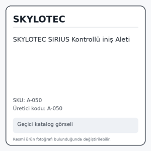SKYLOTEC SIRIUS Kontrollü iniş Aleti
