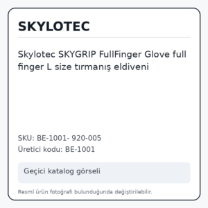 Skylotec SKYGRIP FullFinger Glove full finger L size tırmanış eldiveni