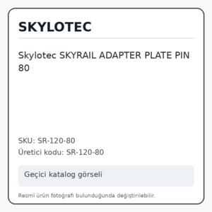 Skylotec SKYRAIL ADAPTER PLATE PIN 80 Skylotec SKYRAIL ADAPTER PLATE PIN 80