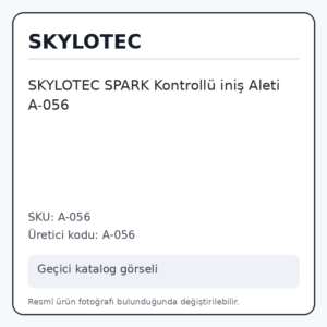SKYLOTEC SPARK Kontrollü iniş Aleti A-056 SKYLOTEC SPARK Kontrollü iniş Aleti A-056