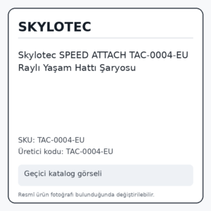 Skylotec SPEED ATTACH TAC-0004-EU Raylı Yaşam Hattı Şaryosu
