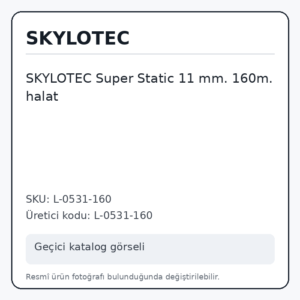 SKYLOTEC Super Static 11 mm. 160m. halat