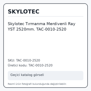 Skylotec Tırmanma Merdivenli Ray YST 2520mm. TAC-0010-2520