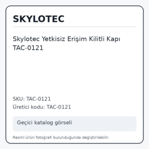 Skylotec Yetkisiz Erişim Kilitli Kapı TAC-0121