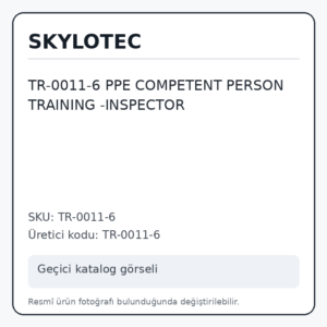 TR-0011-6 PPE COMPETENT PERSON TRAINING -INSPECTOR TR-0011-6 PPE COMPETENT PERSON TRAINING -INSPECTOR