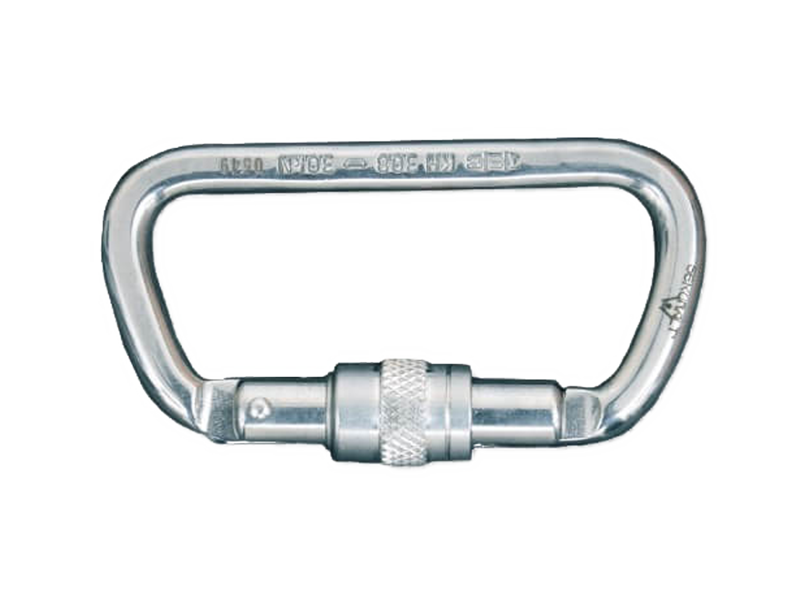 Irudek 308inox Screwgate Paslanmaz Çelik Vidalı Karabina 22kN 16mm