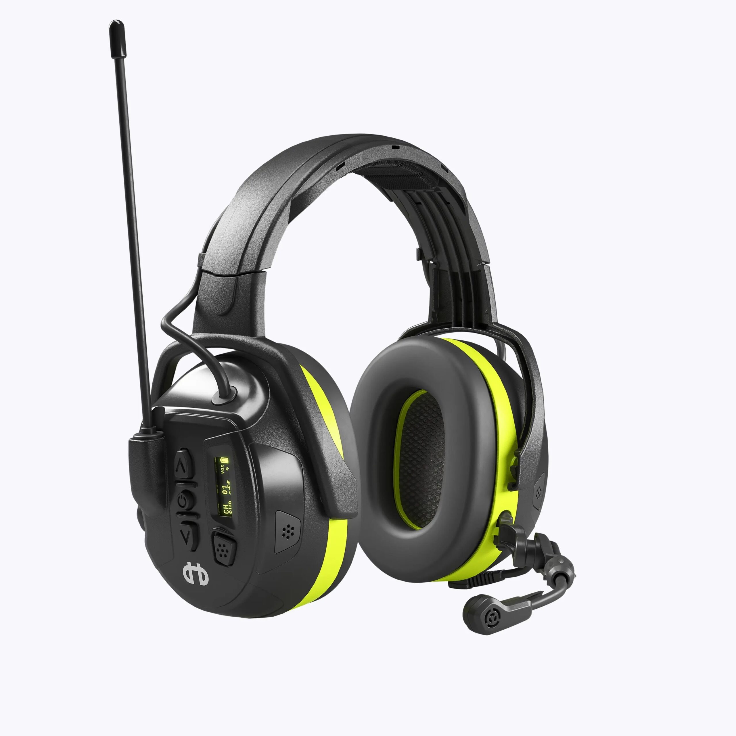 Hellberg Earmuff Electronıcal Local 446a Bluetooth Telsiz Frekanslı Aktif Gürültü Ses Seviye Kontrollü Kulaklık