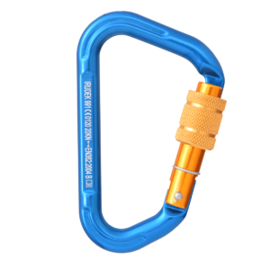Irudek Blindblue 991 Vidalı Aluminyum Screw Lock Karabina 22,5mm 23kN