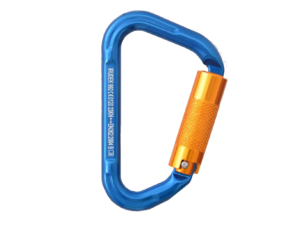Irudek Blindblue 992 İki Kilitli Otomatik Aluminyum Dual Lock Karabina 22,5mm 23kN