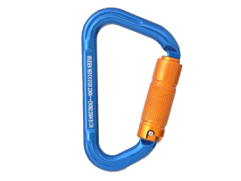 Irudek Blindblue 993 Üç Kilitli Otomatik Aluminyum Triple Lock Karabina 22,5mm 23kN