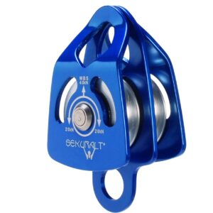Irudek Pro 67 Bus Aluminyum Çiftli Makara 40kN 16mm Halata uygun