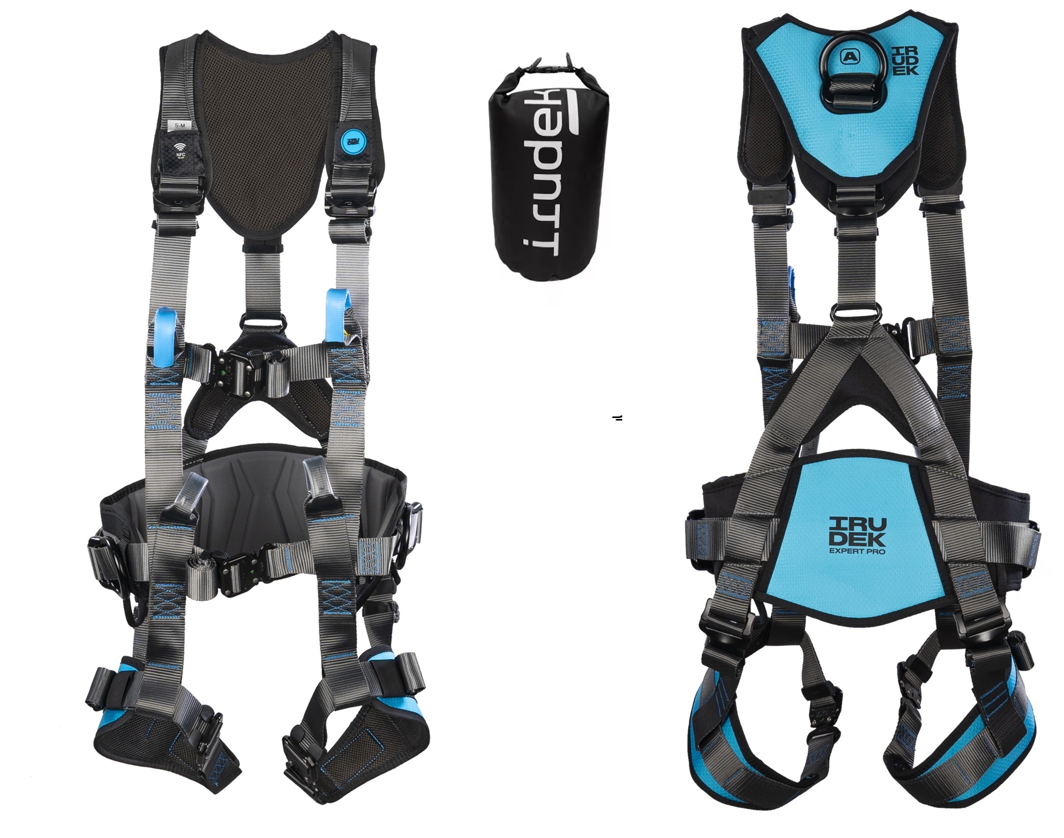 Irudek Expert 5 Pro L-XXL Bel Destekli Emniyet Kemeri Otomatik tokalı EN 813
