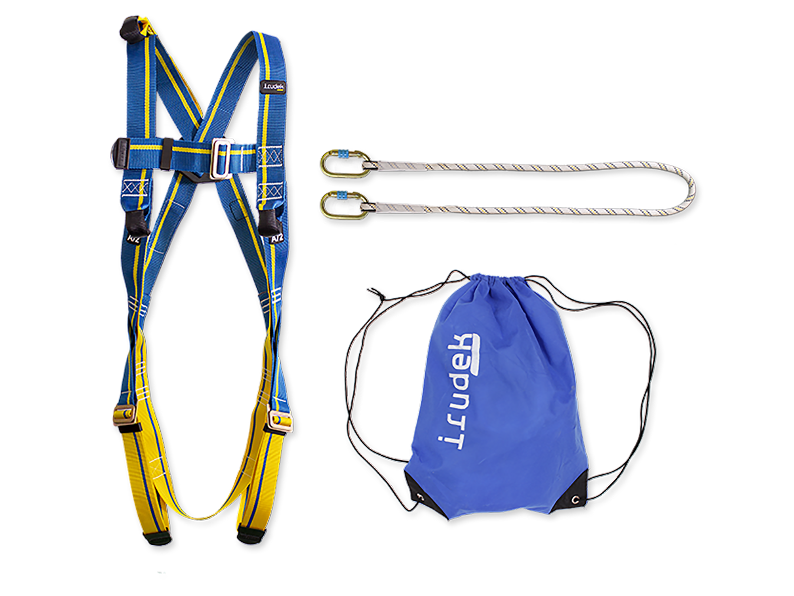 Irudek Roque Nublo L-XL Emniyet Kemeri ve Lanyard Seti