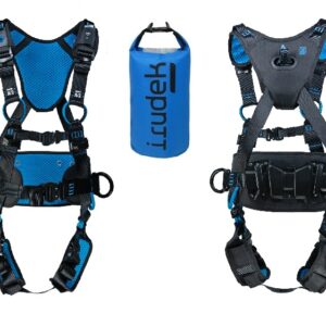 Irudek Wind 4 PRO L-XXL Bel Destekli Wind Enerji ve Kapalı Alan Kurtarma Emniyet Kemeri Otomatik tokalı