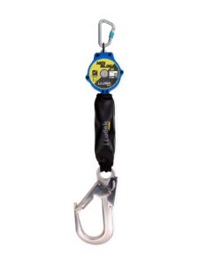 Irudek Miniblok H EDGE Webbing Geri Sarımlı Lanyard 2m. + Alu 60mm Kancalı