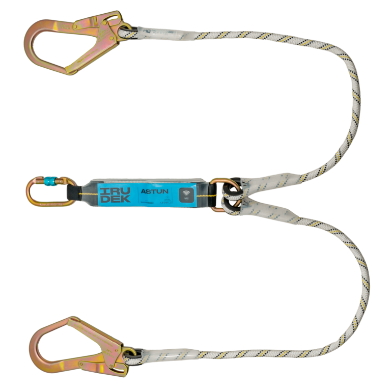 Irudek  ASTUN Y 140HSS  (363/140) Şok Emicili Çift Kollu Lanyard -Çelik 55mm Kancalı