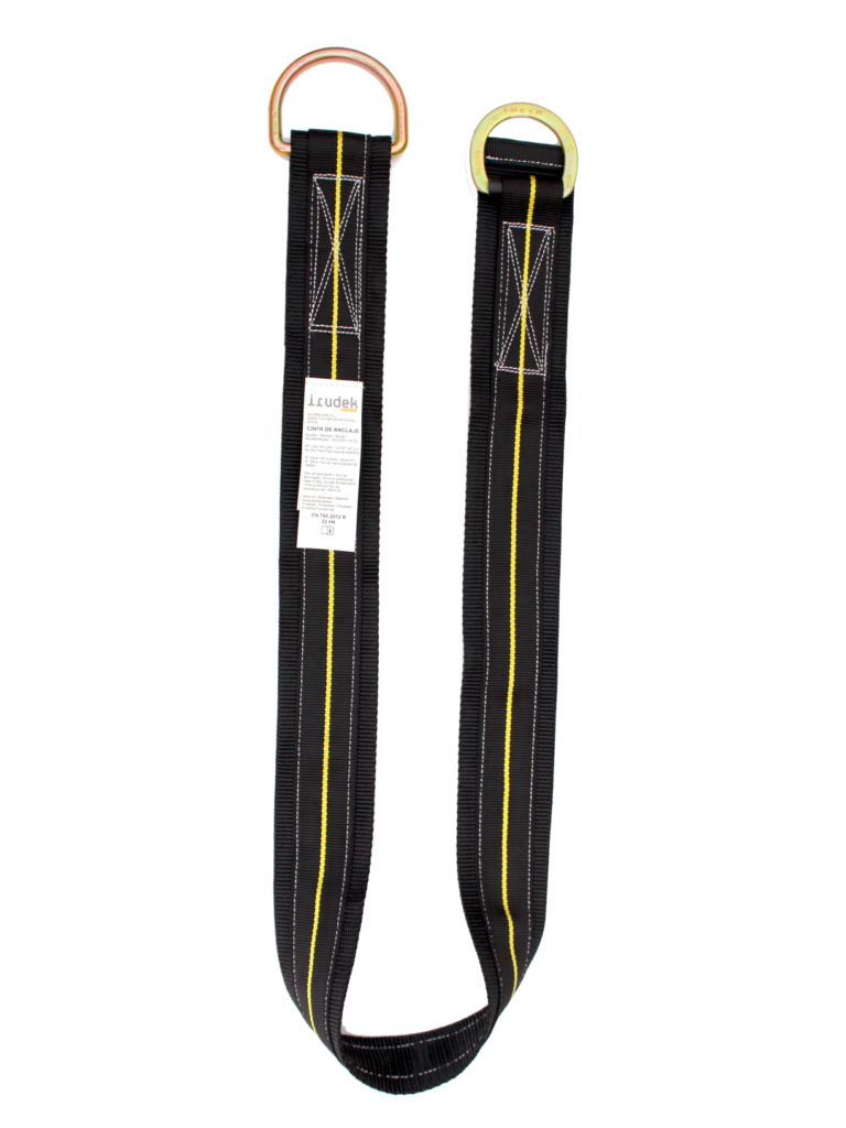 Irudek CTA02 D Halkalı Webbing Örme Ankraj Sapanı 150cm